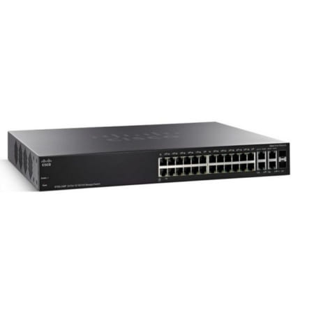 Thiết bị chuyển mạch Cisco SF300-24MP-K9-EU